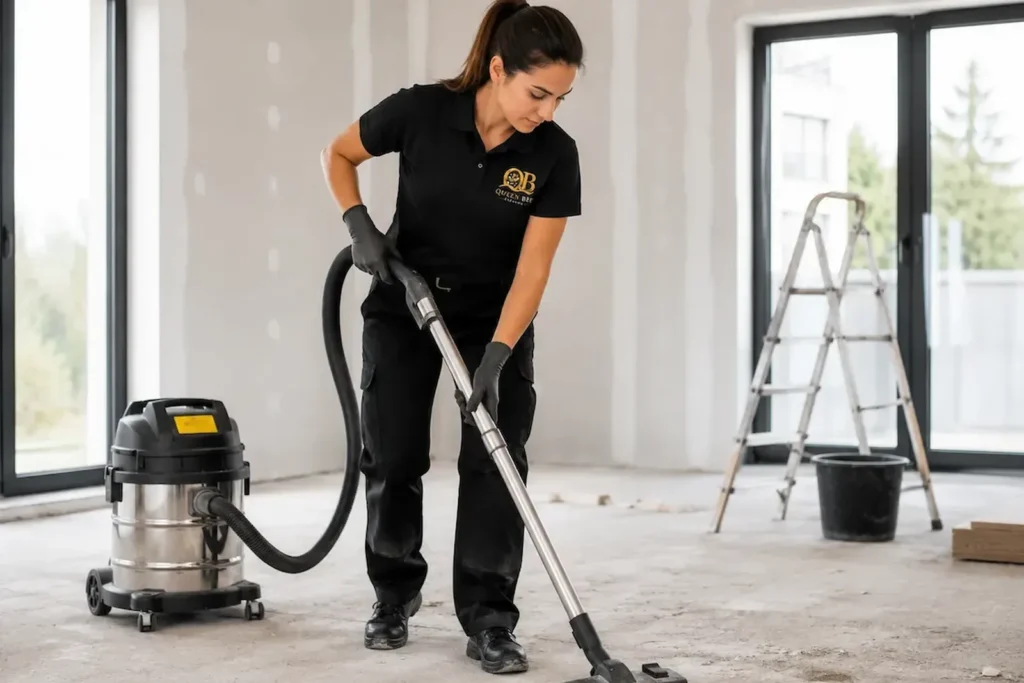 Serviciu profesional de curățenie scări de bloc în Brașov realizat de Queen Bee Cleaning