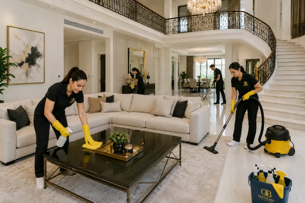 Curățenie profesională pentru vile în Brașov - Queen Bee Cleaning