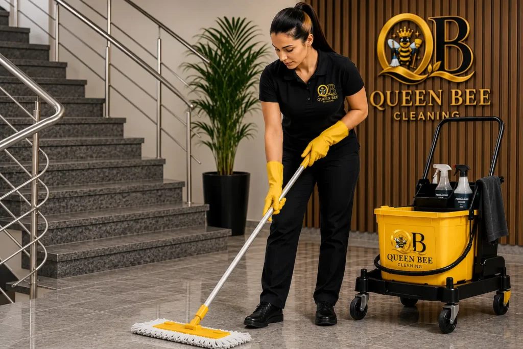 Echipa Queen Bee Cleaning oferă servicii profesionale de curățenie pentru locuințe, birouri și spații comerciale în Brașov.